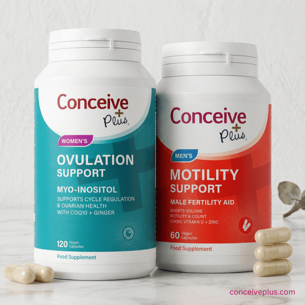 Conceive Plus Couples Bundle fertility supplements for IVF preparation