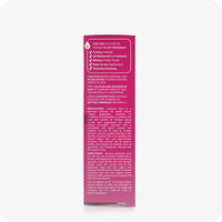 Conceive Plus Fertility Lubricant (3x4g Pre-filled Applicators) side view of product box displaying detailed usage instructions, benefits like pH balance and fertility support, and directions for application written in white text on a pink background.