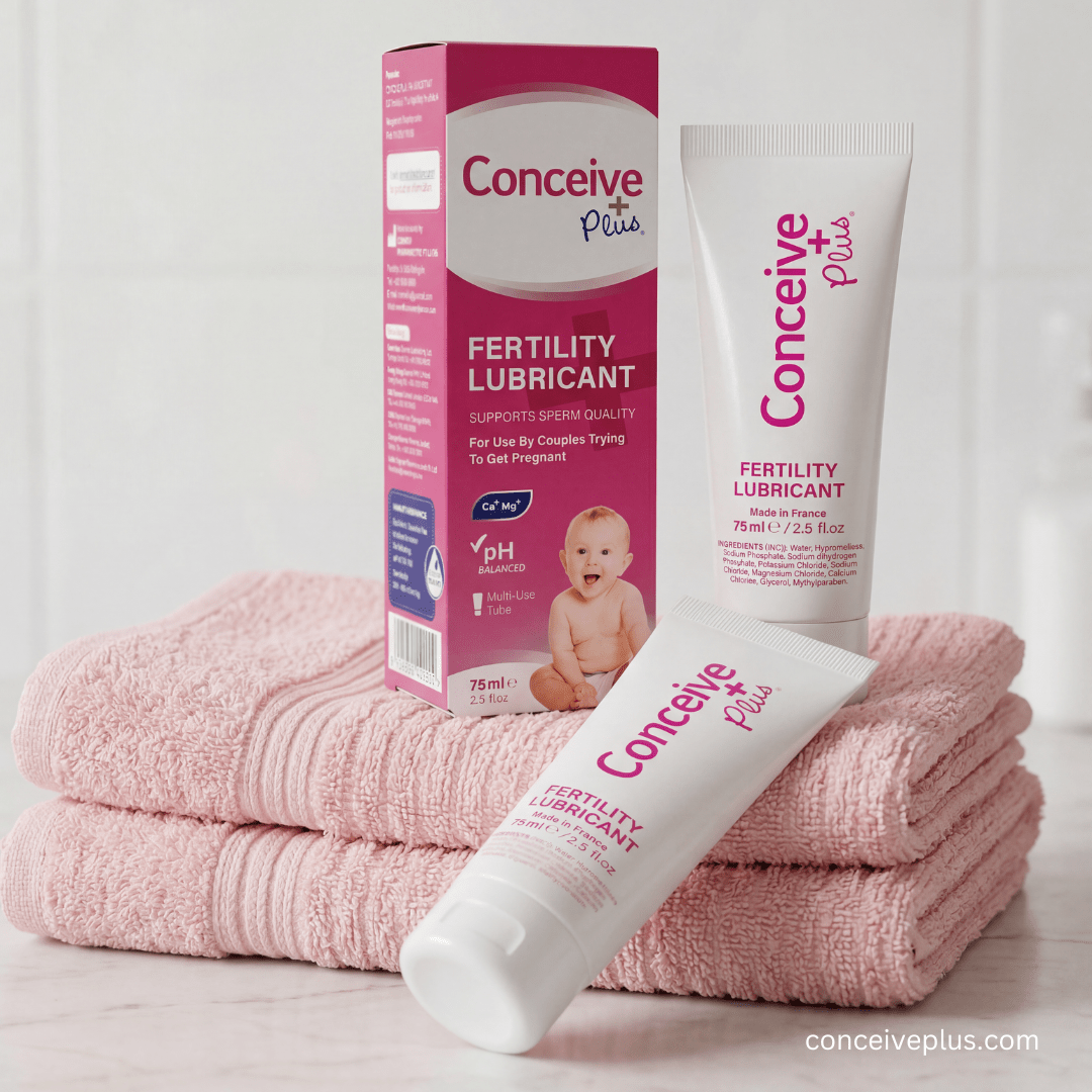 Conceive Plus น้ำหล่อลื่นเพื่อเพิ่มความมีบุตร (2.5 fl. oz) - น้ำหล่อลื่นเพื่อเพิ่มความมีบุตร
